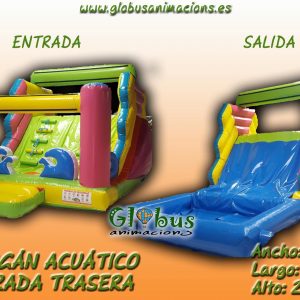 Castillos hinchables acuáticos en Valencia