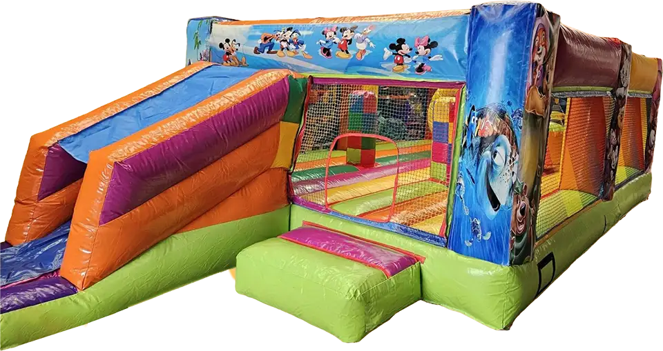 Castillo hinchable - Rampa Disney